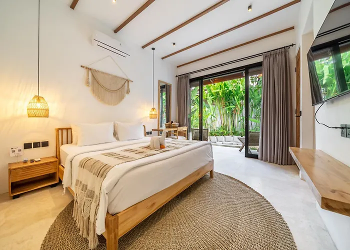 Villa Berapi By Evdekimi - Lush Garden With Pool & Outdoor Lounge