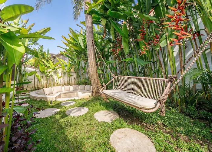Villa Berapi By Evdekimi - Lush Garden With Pool & Outdoor Lounge