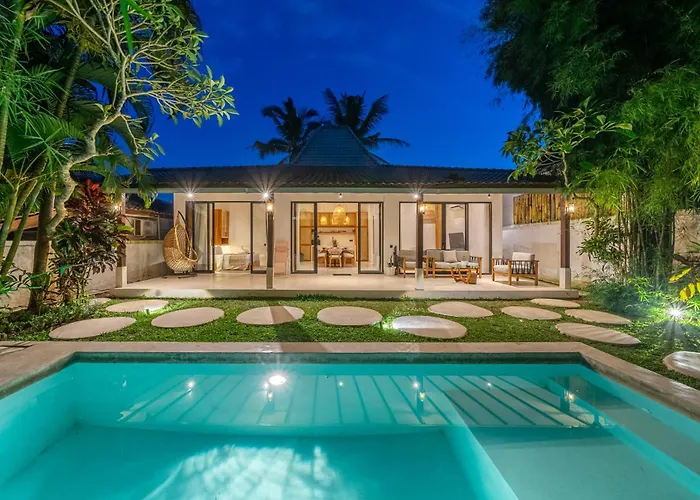 Berapi By Evdekimi - Lush Garden With Pool & Outdoor Lounge Вилла Убуд